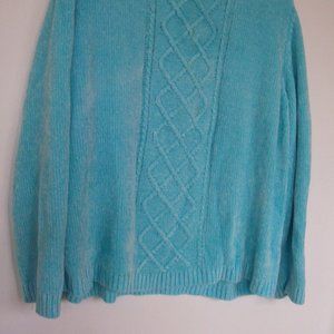 ladies blue sweater